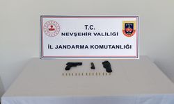 Kozaklı’da Ruhsatsız Tabanca Ele Geçirildi