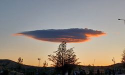 Nevşehir Semalarında UFO Benzeri Bulut Görüntülendi