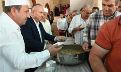 Nevşehir'de muharrem ayı nedeniyle aşure dağıtıldı