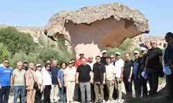 Kapadokya'nın şemsiyesi 'Açıksaray' Vadisi Turizm Rotasına Ekleniyor