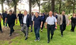 Vali Ali Fidan, Derinkuyu’da İncelemelerde Bulundu