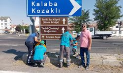 Avanos’un Güzelliklerine Yol Gösteren Tabelalar Yerini Aldı