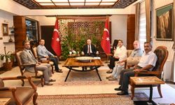 Vali Fidan, Nevşehir SMMM Odası yönetimini ağırladı