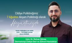 Özel Kapadokya Hastanesi’nde Cildiye Akşam Polikliniği Hizmeti Devam Ediyor