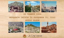 NTSO Başkanı Parmaksız’dan Nevşehir’in İl Oluşunun 71. Yılına Kutlama Mesajı