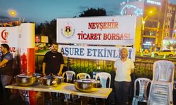 Nevşehir Ticaret Borsası 15 Temmuz'da Aşure Dağıttı