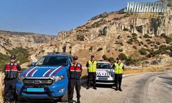 Kapadokya’da Jandarma Personeli Görev Başında