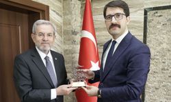 Rektör Ünüvar'dan Ürgüp Kaymakamı Coşkun'a ziyaret