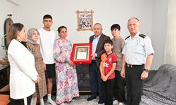 Vali Fidan’dan Şehit ailesine ziyaret ve şehadet beratı