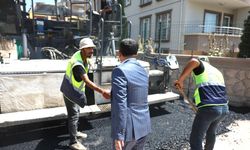 Başkanı Arı, Yol Yapım Çalışmalarını Yerinde İnceledi