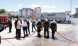 Nevşehir Belediyesi’nden Türkiye’de Bir İlk: Elektrikli Araç Yangını Söndürme Sistemi