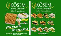 Nevşehir’de Köşem Baklava & Dondurma Hizmete Girdi