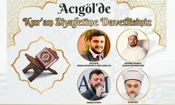 Acıgöl’de Manevi Bir Gece: Kur’an Ziyafetine Davet