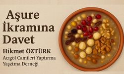 Acıgöl Merkez Çarşı Camii’nde Aşure İkramı Yapılacak