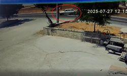 Nevşehir'de astsubayın hayatını kaybettiği kaza kamerada
