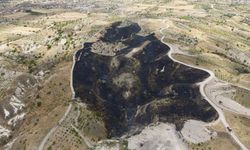 Nevşehir Ortahisar’da yangında 16 dönümlük arazi zarar gördü