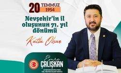 Milletvekili Emre Çalışkan: “Nice Yıllara Nevşehir’im!”