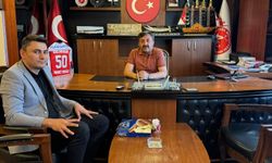 Karayolları Şube Şefi Ölmez'den Acıgöl Belediye Başkanı Eroğlu'na Ziyaret