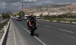 Nevşehir'de Kural İhlali Yapan Motosiklet Sürücüsüne Ceza