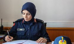 Nevşehir’in İlk Kadın Jandarma Karakol Komutanı Göreve Başladı