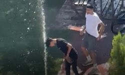 Nevşehir’de Sıcak Hava Bunaltınca Serinliği Fıskiyelerde Aradılar