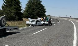 Nevşehir Hacıbektaş Yolunda Kaza: 2 Kişi Yaralandı