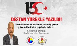Başkan Salaş’tan 15 Temmuz Mesajı: 'Destan Yürekle Yazılır'