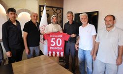 Özlüce50 Spor Kulübünden Derinkuyu Kaymakamı Bozan’a Ziyaret