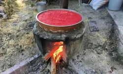 Nevşehir’de Kışlık Salça Geleneği Devam Ediyor