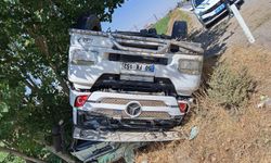 Nevşehir'de kömür yüklü tır şarampole devrildi: 1 yaralı