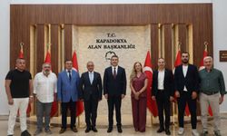 KAPTİD Yönetiminden Kapadokya Alan Başkanı’na Ziyaret