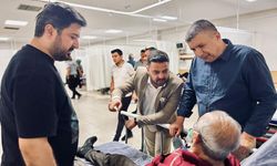AK Parti Heyetinden Osman Süslü’ye Geçmiş Olsun Ziyareti
