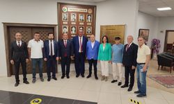 CHP Heyeti NTSO Başkanı Parmaksız’ı Ziyaret Etti