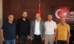 Eğitimci-Yazar Murat Yenler’den Başkan Çamcı’ya Ziyaret