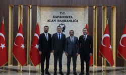 Kayseri Protokolünden Kapadokya Alan Başkanlığı’na Ziyaret