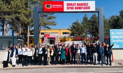 Nevşehir'de Kaymaklı’da Devlet Bahçeli Spor Kompleksi Açıldı