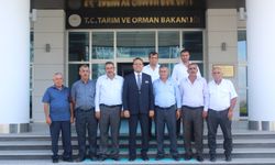 Nevşehir Ziraat Odası Başkanları Gizligider ve Bayraktar’ı Ziyaret Etti