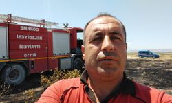 Nevşehir'de çıkan yangında üzüm bağları zarar gördü