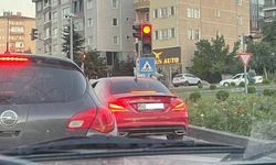 Nevşehir'de Emniyet Şeridi İhlaline Tepki!