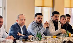 AK Parti Heyeti Kavak’taki Nakliyeci Esnafıyla Buluştu