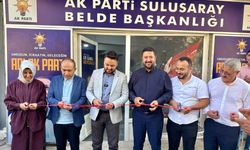 AK Parti Sulusaray Belde Başkanlığı Açıldı