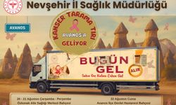 Kanser Tarama Tırı Avanos'a Geliyor!