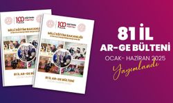 “81 İl AR-GE Ocak-Haziran 2025 Bülteni” Yayımlandı