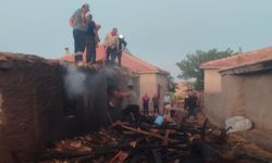 Kozaklı Kalecik Köyünde Yangın Paniği