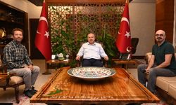 Nevşehir Valisi Misafirlerini Kabul Etti