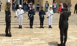 Anıtkabir Nöbet Değişiminde Nevşehirli Asker Gururlandırdı