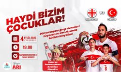 Nevşehir’de Gürcistan-Türkiye Maçı Dev Ekranda İzlenecek
