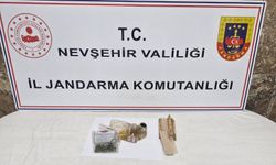 Nevşehir’de Şüpheli Araçtan Madde ve İçim Aparatı Çıktı