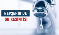 Nevşehir 2000 Evler Mahallesi’nde Planlı Su Kesintisi