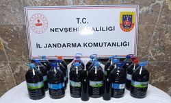 Nevşehir Jandarma Yol Kontrolünde 90 Litre Kaçak Alkol Ele Geçirdi